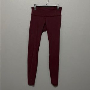 Lululemon dark purple leggings